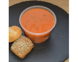 Soupe de tomates au mascarpone