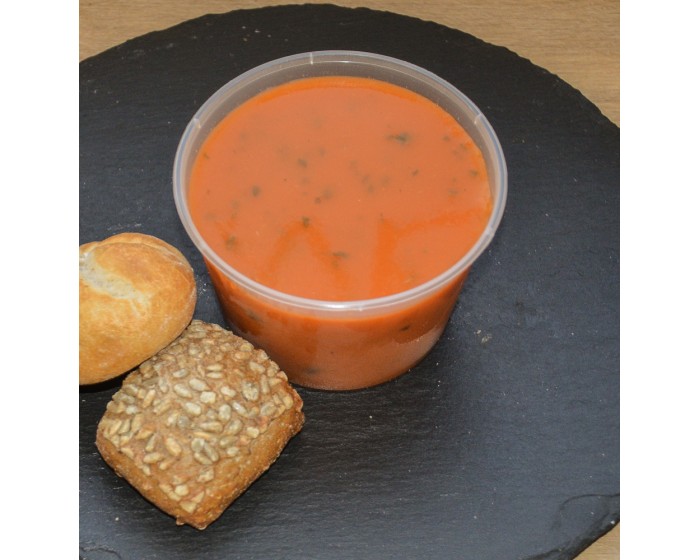 Soupe de tomates au mascarpone