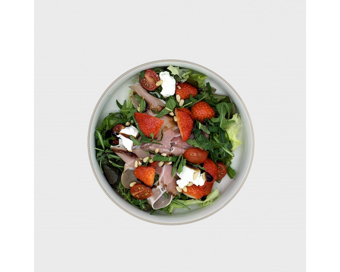 Salade aux fraises