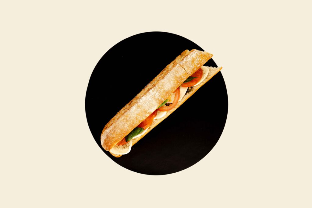 Sandwich - Mozza Tomatoes
