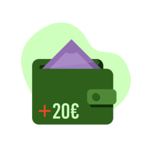 Credit 20 euros